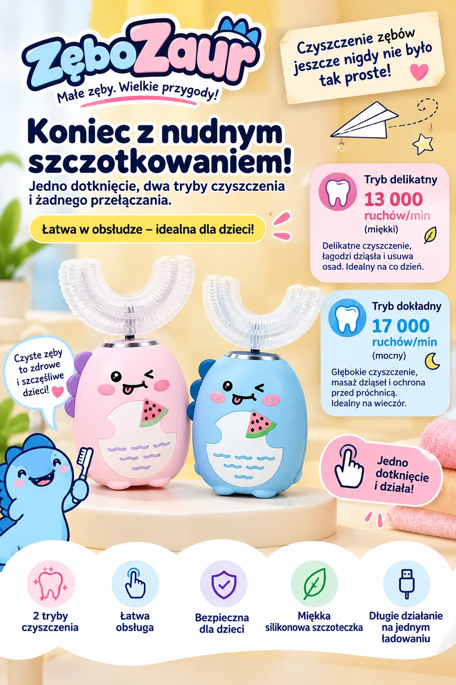 Szczoteczka ZęboZaur — zdjęcie produktu 4