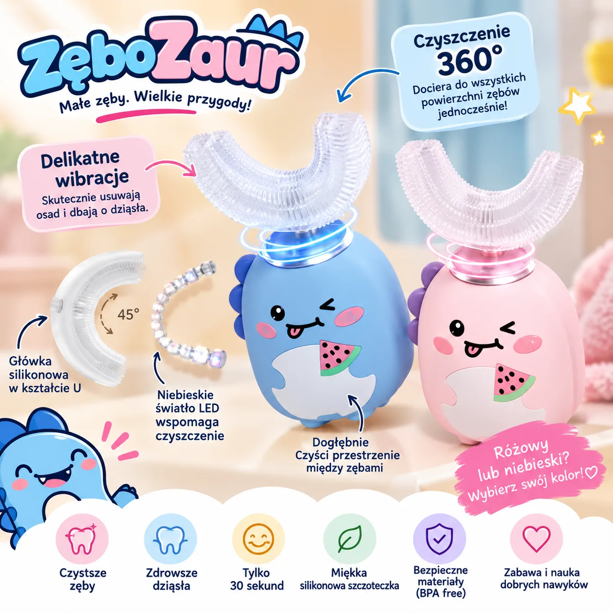 Szczoteczka ZęboZaur — zdjęcie produktu 2